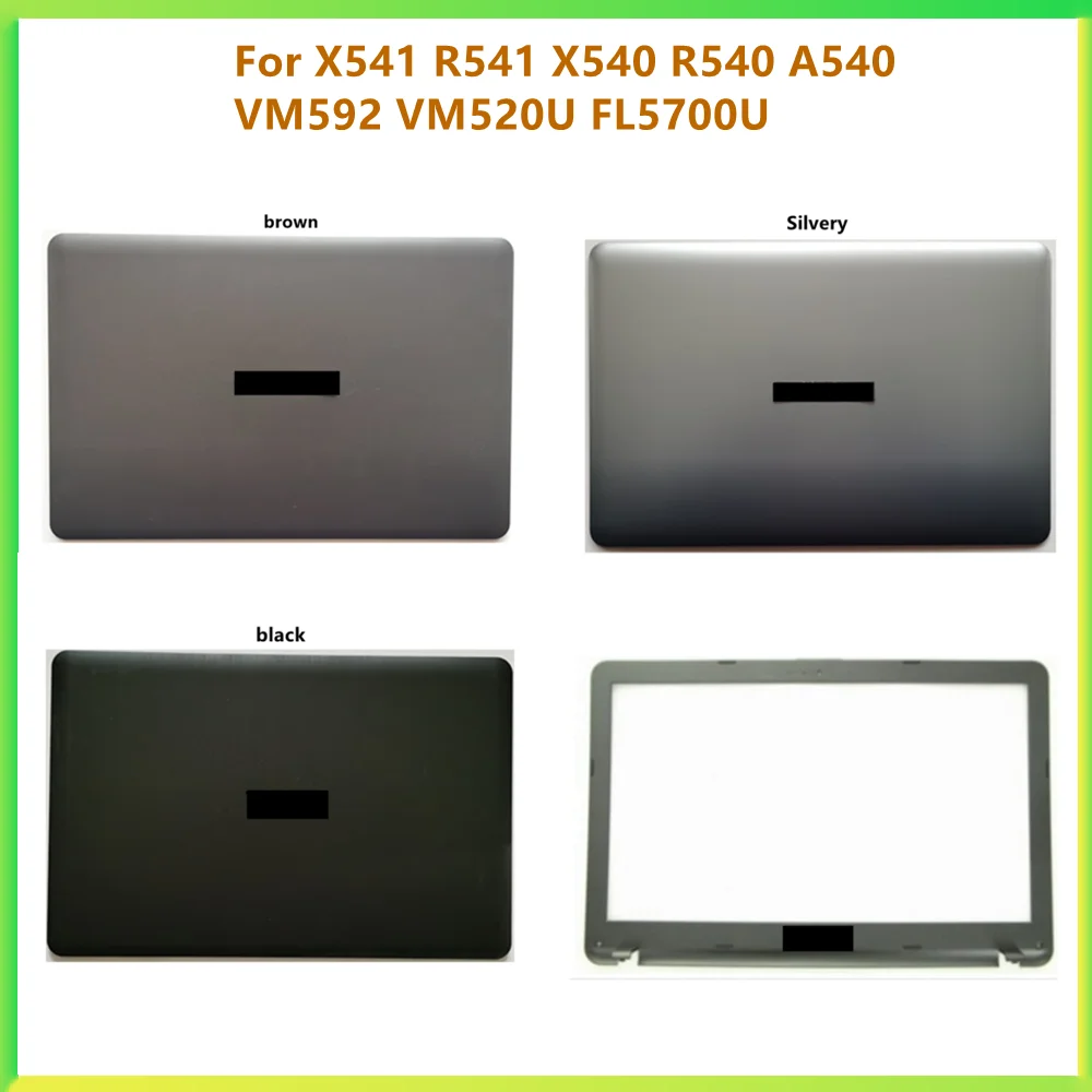 

New LCD Back Cover Case Bezel Front Frame Housing Case For ASUS X541 X541U R541 X540 R540 A540 VM592 VM520U FL5700U shell