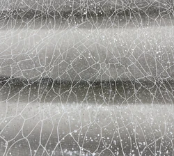 Skirt Base Stiff(not soft)150CM Wide Silver Spray Shiny Glitters Dress Accessories Fabric Off White Mesh Lace diy Wedding Lace