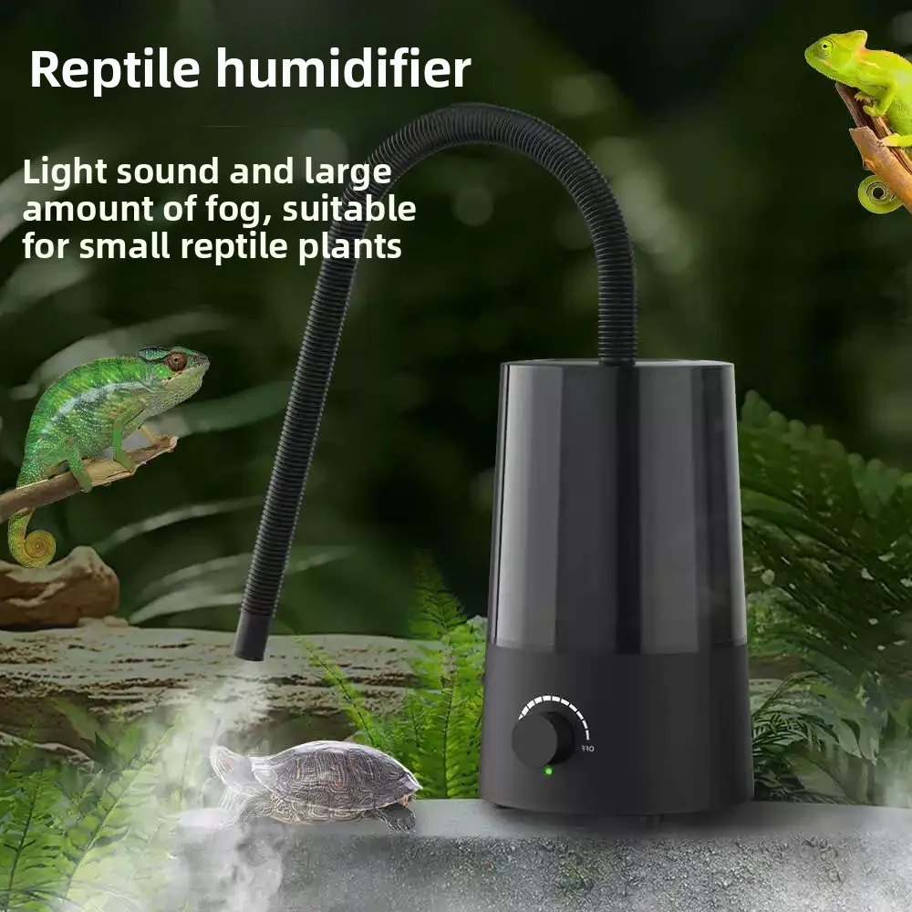 

Ультразвуковой увлажнитель для рептилий, распылитель тумана для тропических домашних животных, для домашнего настольного использования