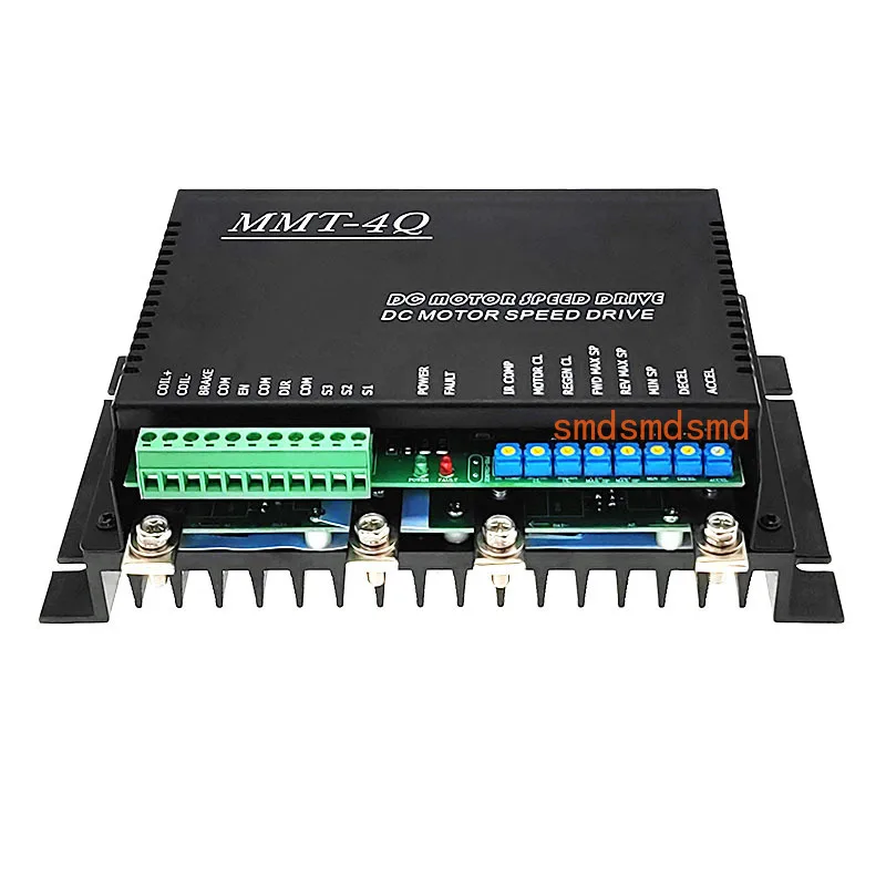 Reversible regenerative DC motor driver controls motor forward and reverse DC24V 48V rated 100A continuous current 60A1000W1500W