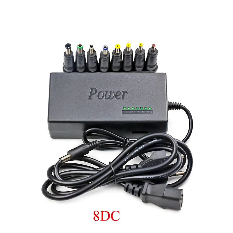 8PCS 96W Universal AC Laptop Power Adapter 12V 15V 16V 18V 19V 4.5A 20V 24V Charger For Dell Toshiba Hp Asus Acer Sony Lenovo