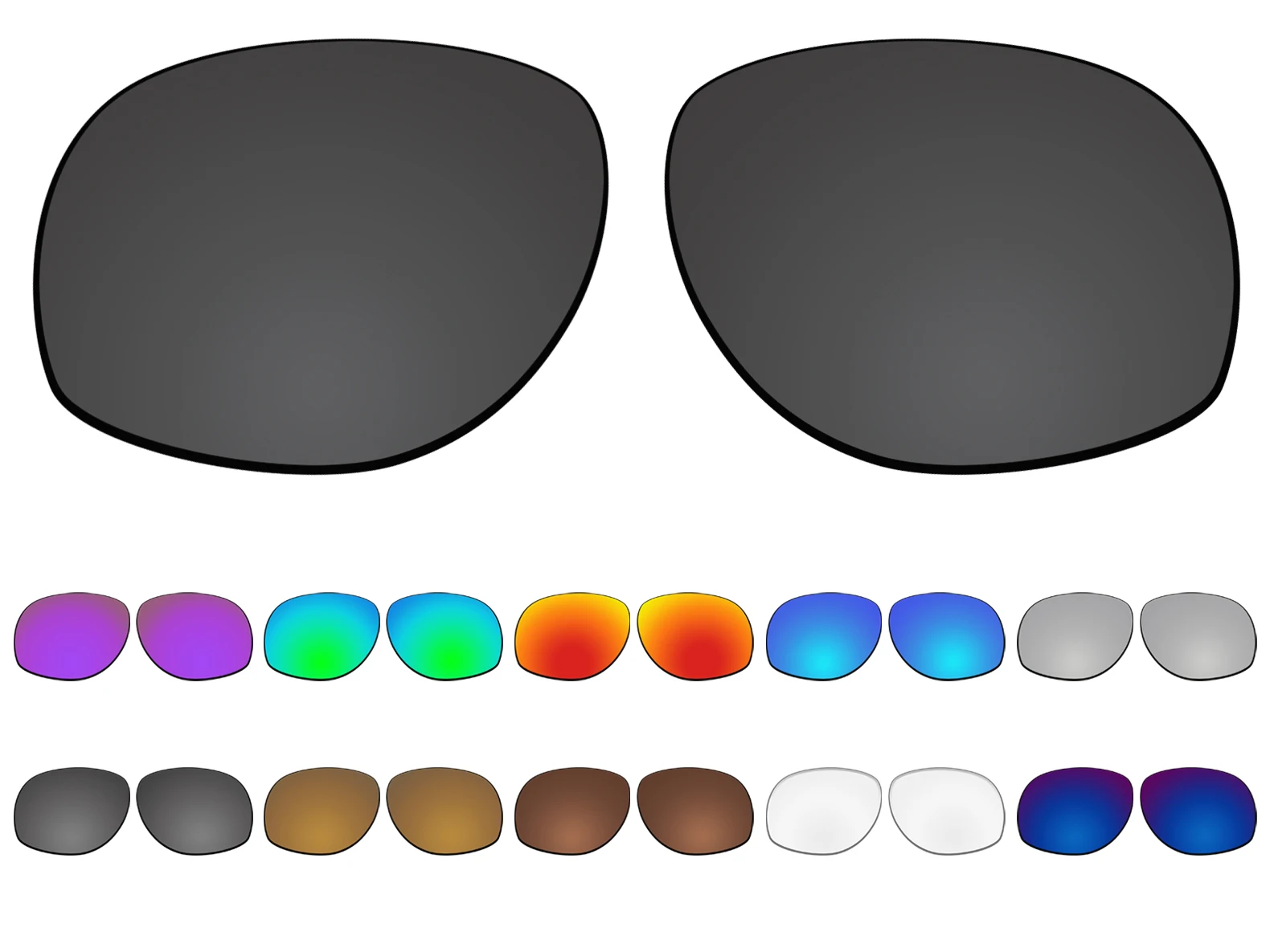 Glintbay Performance Polarized Replacement Lenses for Ray-Ban RB3387 64mm RB3387-64 Sunglasses -Multiple Colors