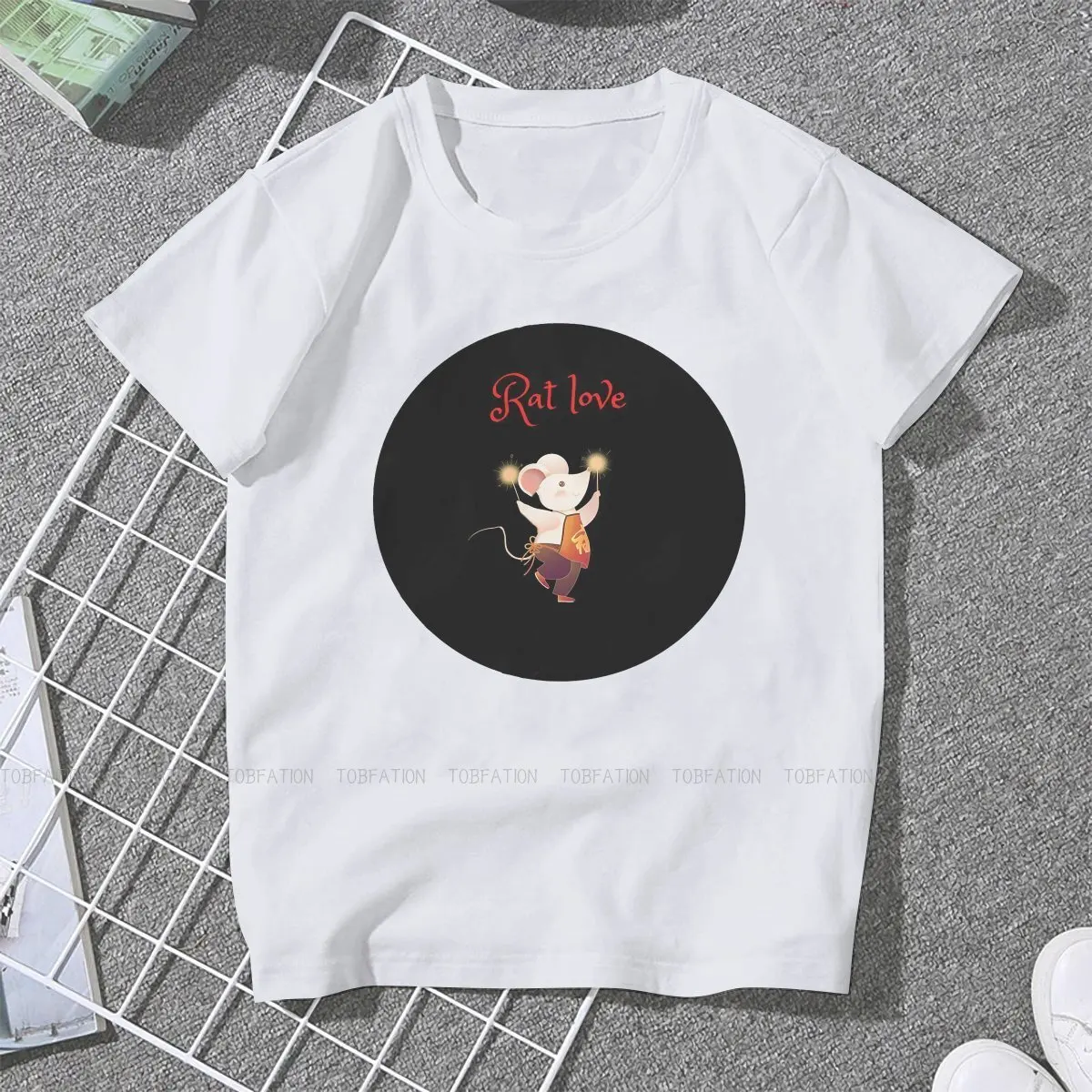 Rat Love 5XL TShirt for Girl Escape from Tarkov FPS RPG MMO Game Creative Graphic  T Shirt Short Sleeve Hot Sale