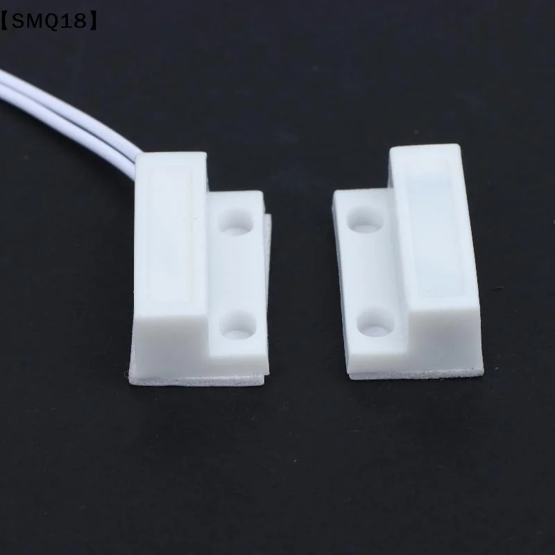 1 Set High Sensitivity Wired Door Window Magnetic Sensor Detector Perfect For Home Security Alarm System【SMQ】