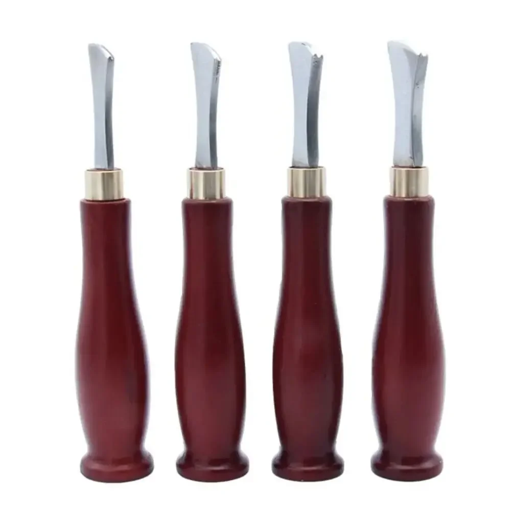 Leather Creaser Arch Edge Sector Shallow Groove Edges Cold Hot Pressure Line Punch Embedding Thread Leathercraft Tools 1.0-2.5Mm