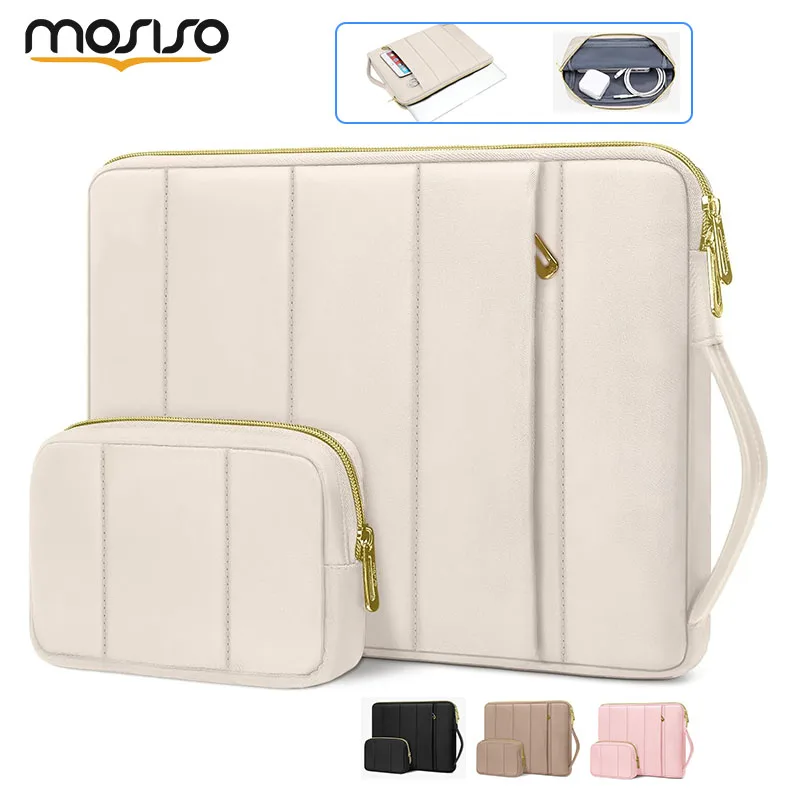 Laptop Sleeve Bag for 2025 MacBook Air Pro 13 14 inch M5 M4 M3 M2 M1 Cover Case HP Dell Lenovo Asus Notebook Computer Briefcase