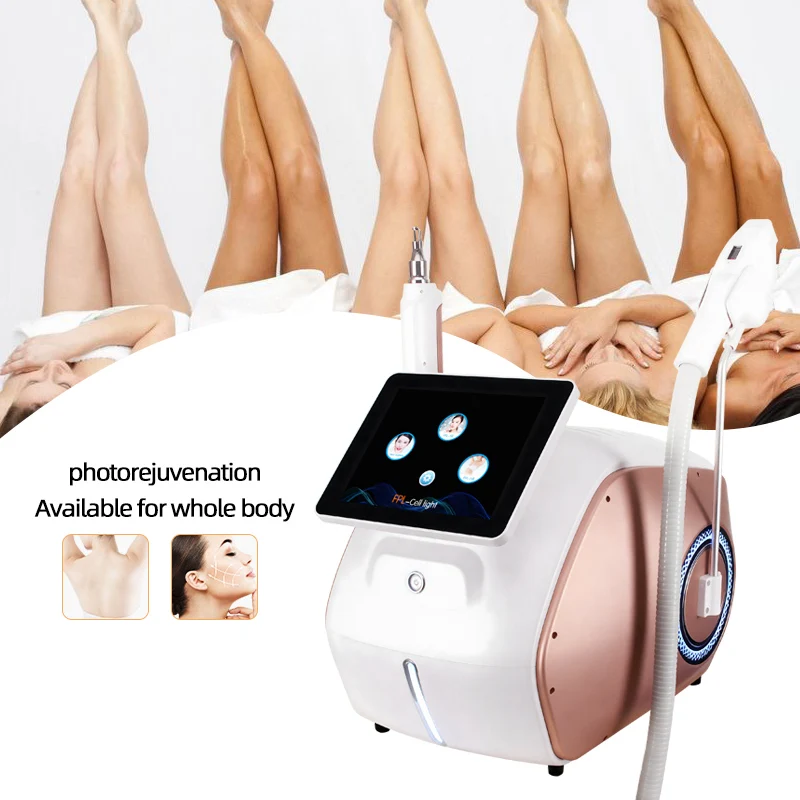 

﻿ ﻿ Новейшая машина для удаления волос 2 в 1, IPL, пикосекундное удаление татуировок, удаление пигмента, омоложение кожи, машина