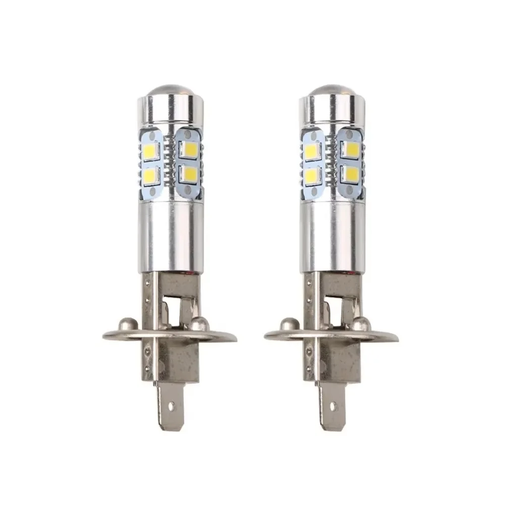 2PCS H1 LED Car Headlight 3200Lm 12V 24V 100W 6000K White High Low Beam Fog Lamps Light Bulbs Super Bright Driving DRL Bulbs