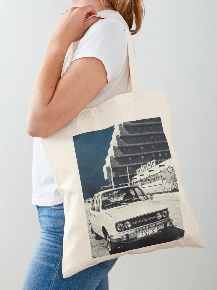 Molchat Doma - Stairs Graphic Art Tote Bag canvas tote university shopper bag Fabric bag Canvas Tote