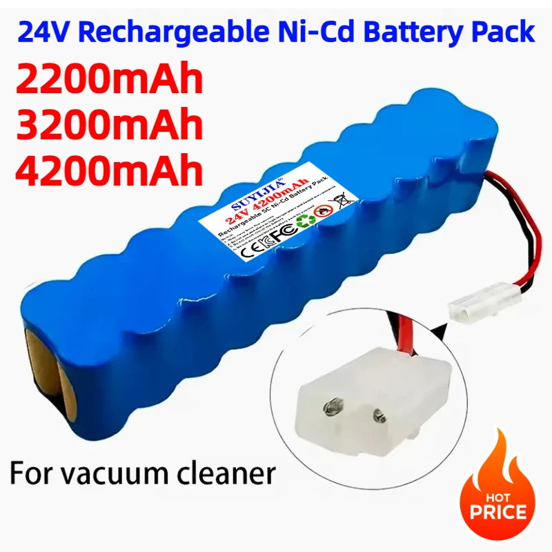 24V 4200mAh SC Ni-Cd Battery Pack for Rowenta CD Vacuum Cleaner Besen Air Force Extreme RH8770 RH8771WS RH877501 RH8779 RH877901