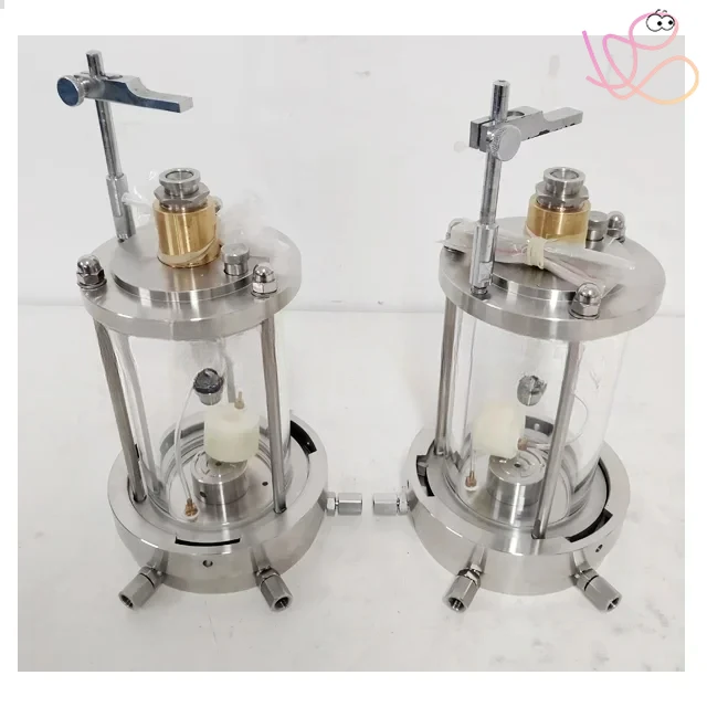 

39.1mm Triaxial Cell Compression Test Apparatus for Soils Pressure Chamber Soil Triaxial Test Machine Triaxial Shear Strength