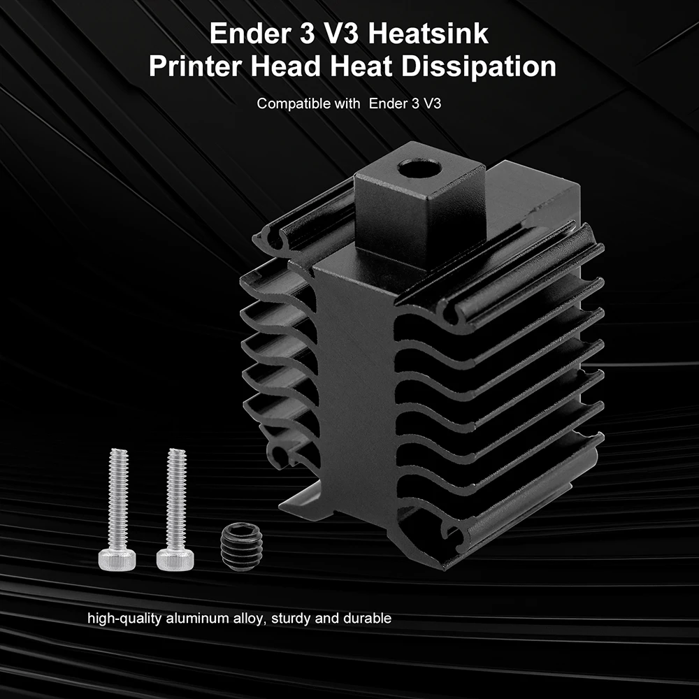 For Creality Ender 3 V3 Radiator Heat Sink For Ender 3 V3 SE / KE Hotend Kit Heatsink 3D Printer Machine Replacement Accessories 4