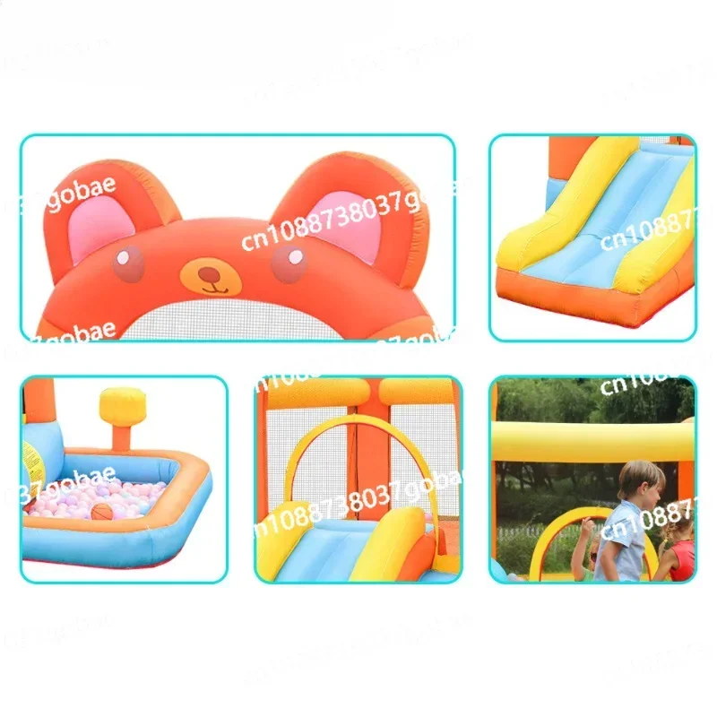 Household Puzzle Inflatable Jumping Bed Bobo Pool Slide Trampoline Children's Playground Inflatable Toy