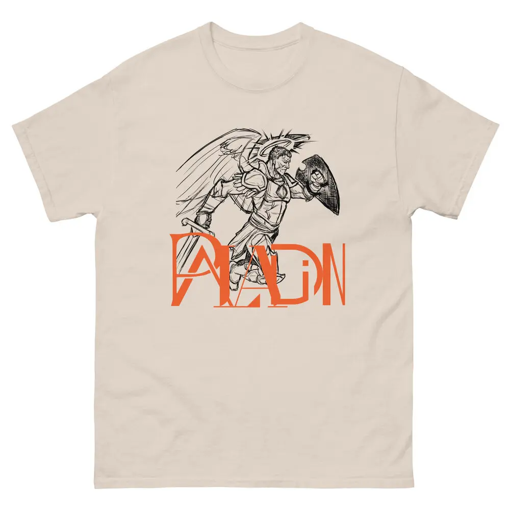 Paladin Archangel Women's or Men's classic tee; Dungeon Master T-shirt High Quality 100%Cotton Short Sleeve