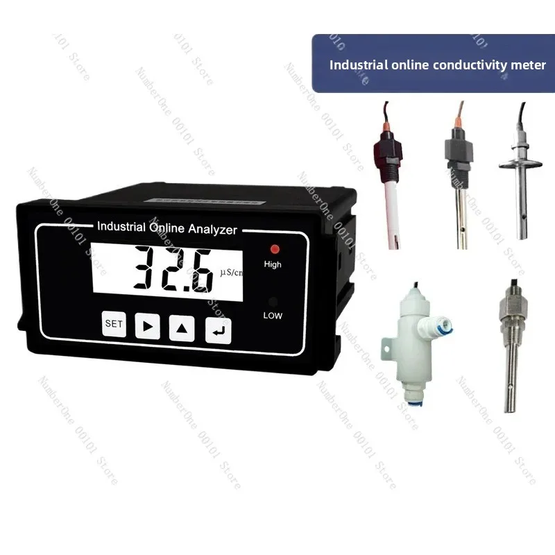 CM-230S Online Conductivity Meter, Industrial TDS Controller for Water Quality Monitoring
