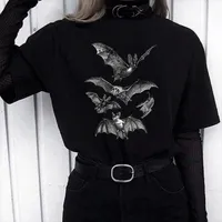 Gothic T Shirt Witchy Clothing Pastel Goth Dark Grunge Tumblr Aesthetic Halloween Vampire Bat Vintage Release The Bats Shirt