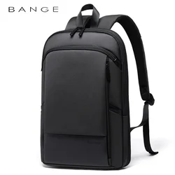 Bange-男性用防水ショルダーバッグ,ビジネス用ラップトップバックパック,ファッショナブル,クラシック,旅行,バイカー,軽量でスケーラブル,15.6インチ