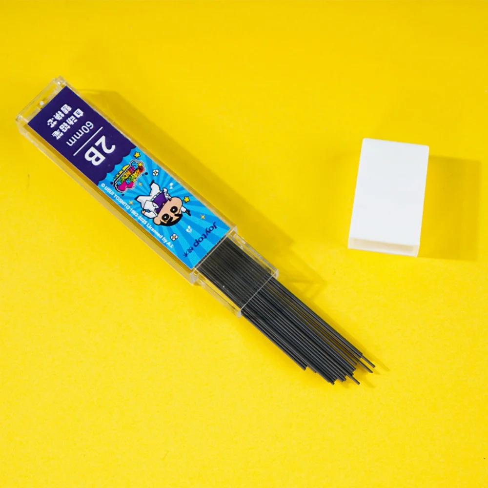 Genuine Crayon Shin-chan 0.5mm Mechanical Pen Automatic Pen with Refills for School Supplies Office Stationery Girls Gifts