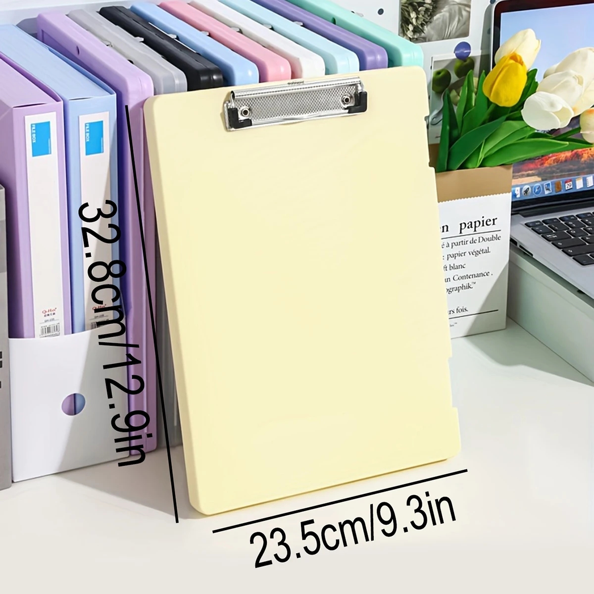 

A4 Writing Board & File Box – Multifunctional Storage for Document & Photo, Portable Office Organization Tool