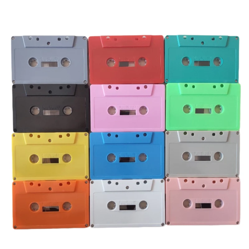 Innovative New Standard Cassette Color Blank Tape Player With 45/90 Minutes Magnetic Audio Tape For Speech Music Recording