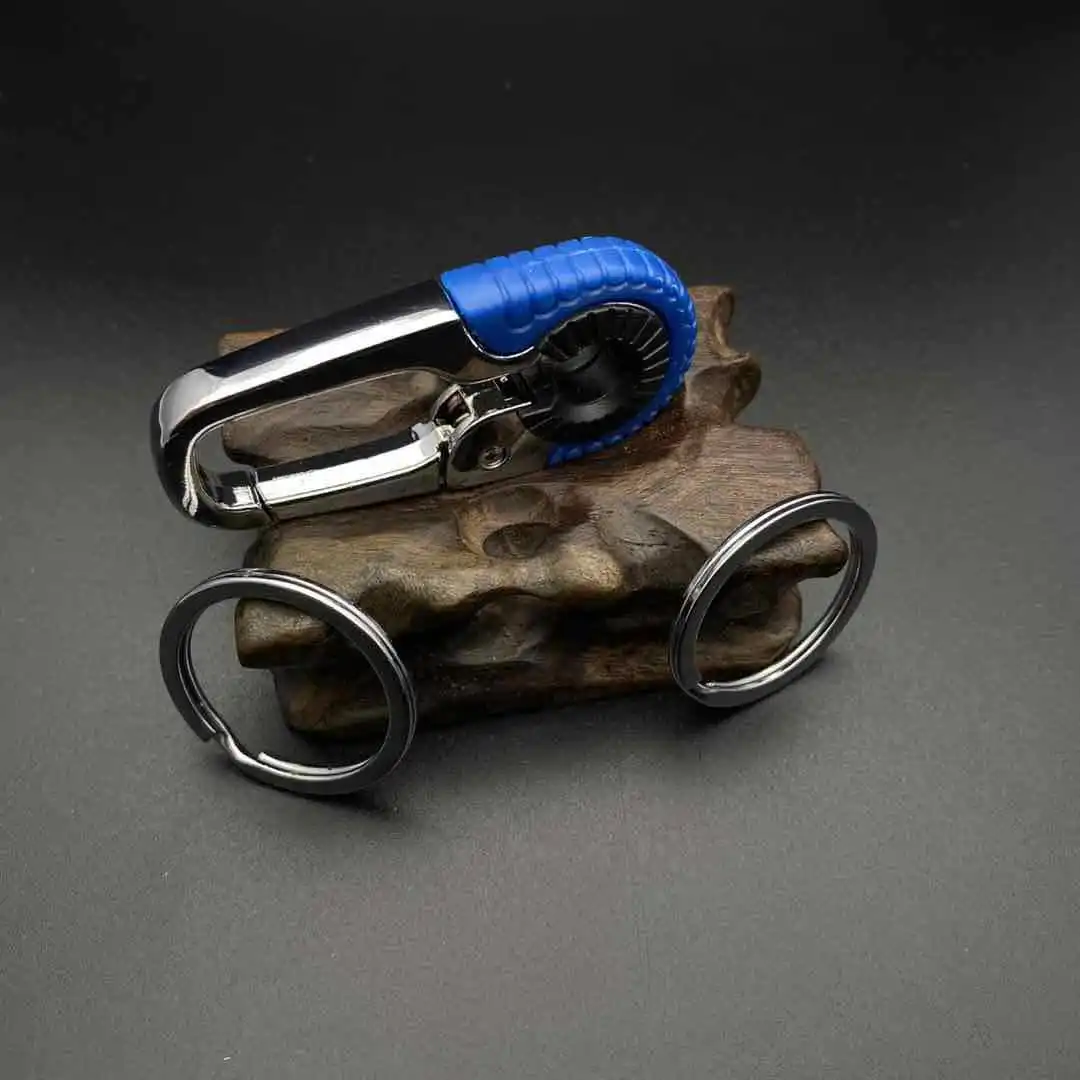 Schlüsselanhänger Für Herren Aus Edelstahl Mit Haken Outdoor Karabiner Klettern Schlüsselring Zubehör Robuster Gürtelclip schlüsselanhänger herren edelstahl schlüsselanhänger schlüsselanhänger mit haken klettern karabi – Detail 14