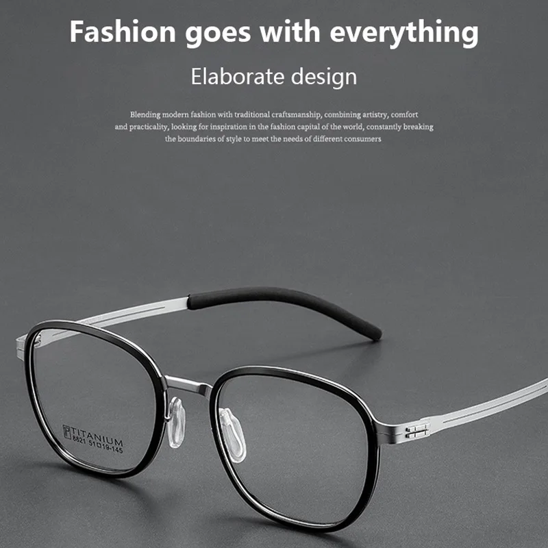 الرياح الأحمر 2025 جديد سبيكة النظارات الإطار الرجال الفاخرة النظارات الطبية البصرية إطار امرأة الرجعية إطار الموضة المستديرة Z497