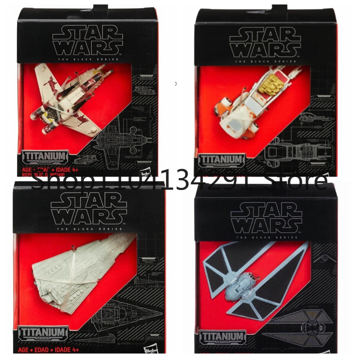 

Original Hasbro Star Wars Limited Edition Die-Cast Spacecraft Model Walker Star Destroyer Toy Collectible Birthday Gift