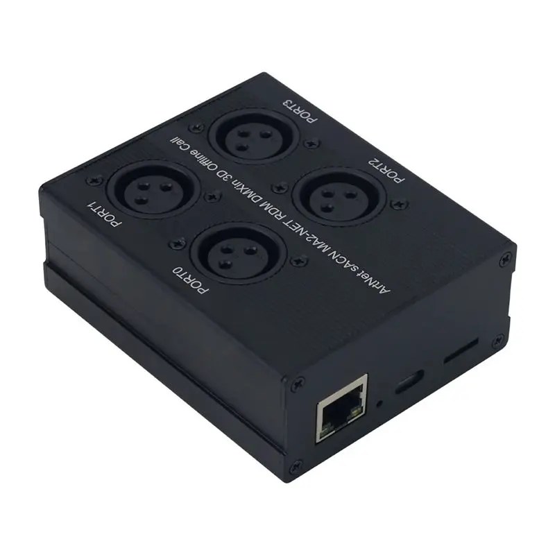 

Контроллер сценического освещения ABBG-SL04 Super Stage Light со встроенными 54 видами RGB-эффектов, поддержка протоколов DMX512, ARTNET/SACN.