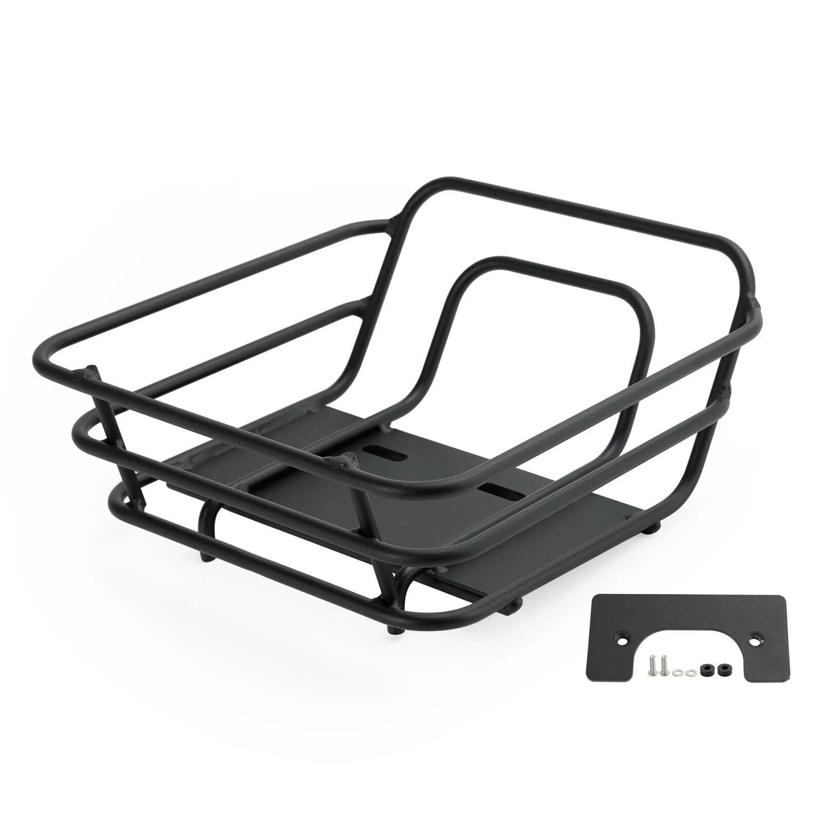 Front Rack Carrier Basket Black For Honda Cross CUB 110 (CC110) 2023 2024