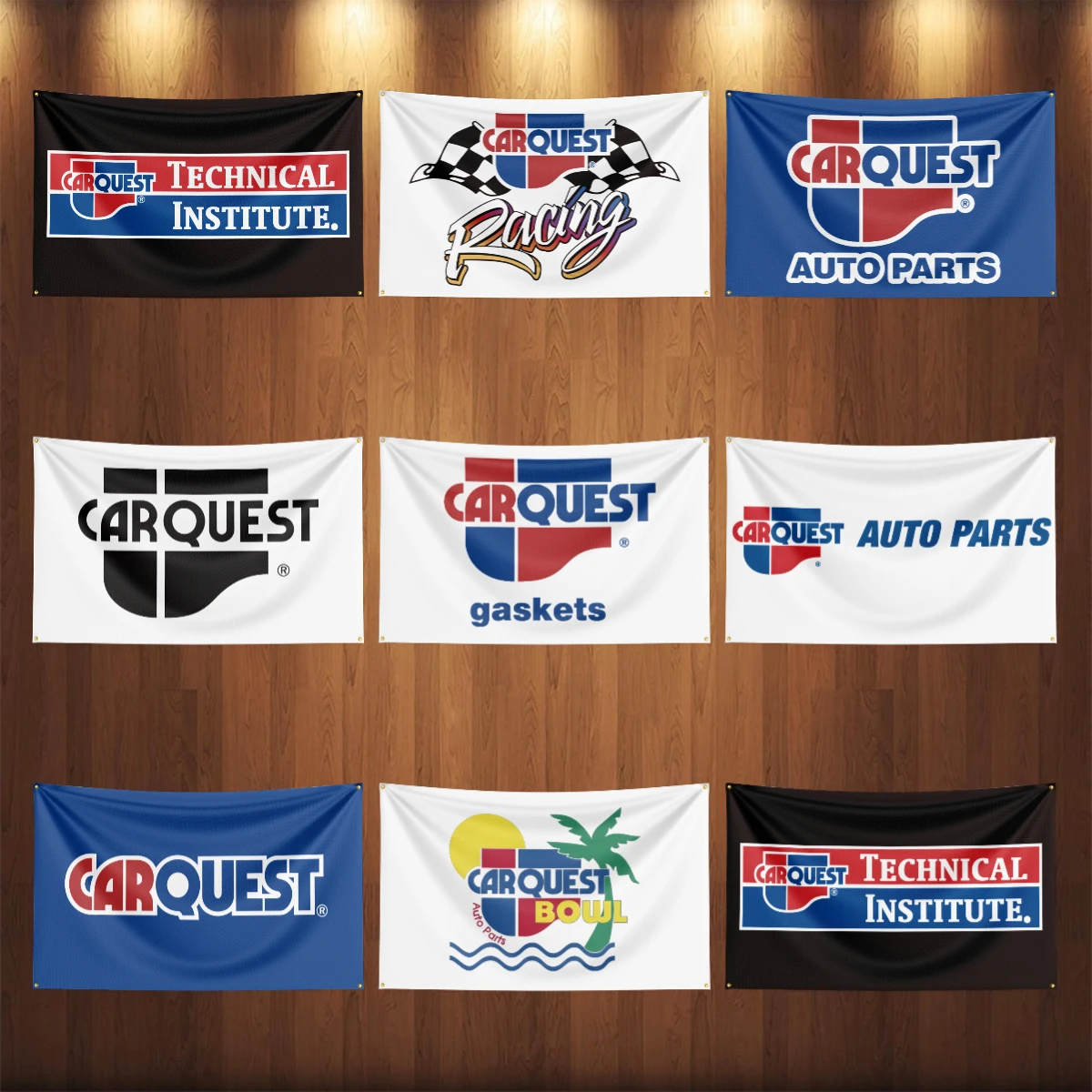 

3x5Ft Carquests Auto Parts Flag Banner Garage Outdoor Decoration Tapestry Poster Racing