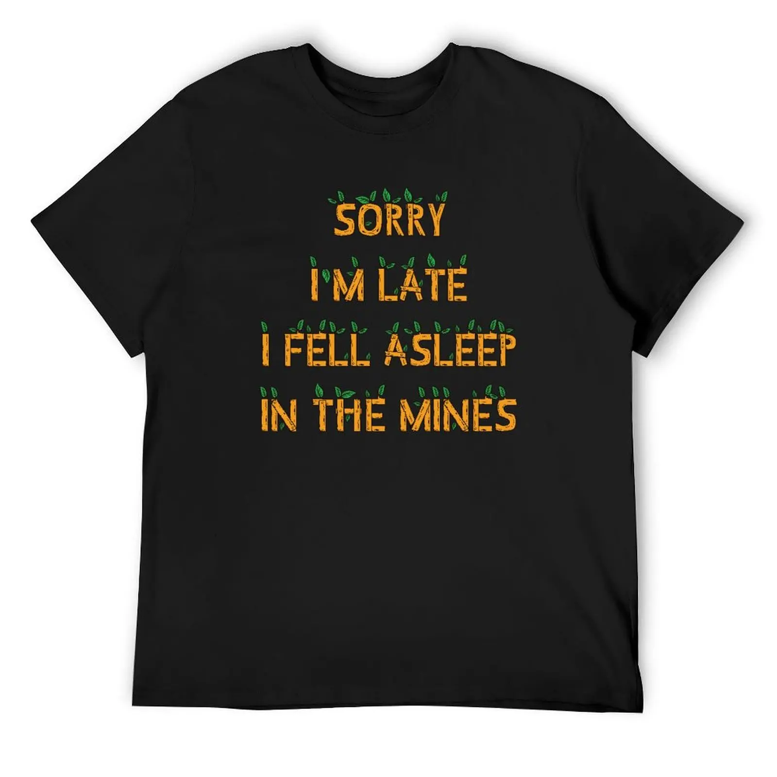 Copy of Sorry I am Late T-Shirt anime stuff cute tops for a boy mens shirts graphic tee