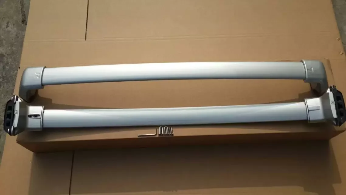 

2 шт. серебряная поперечина багажника на крышу подходит для Honda CR-V CRV 2012-2016 багажники