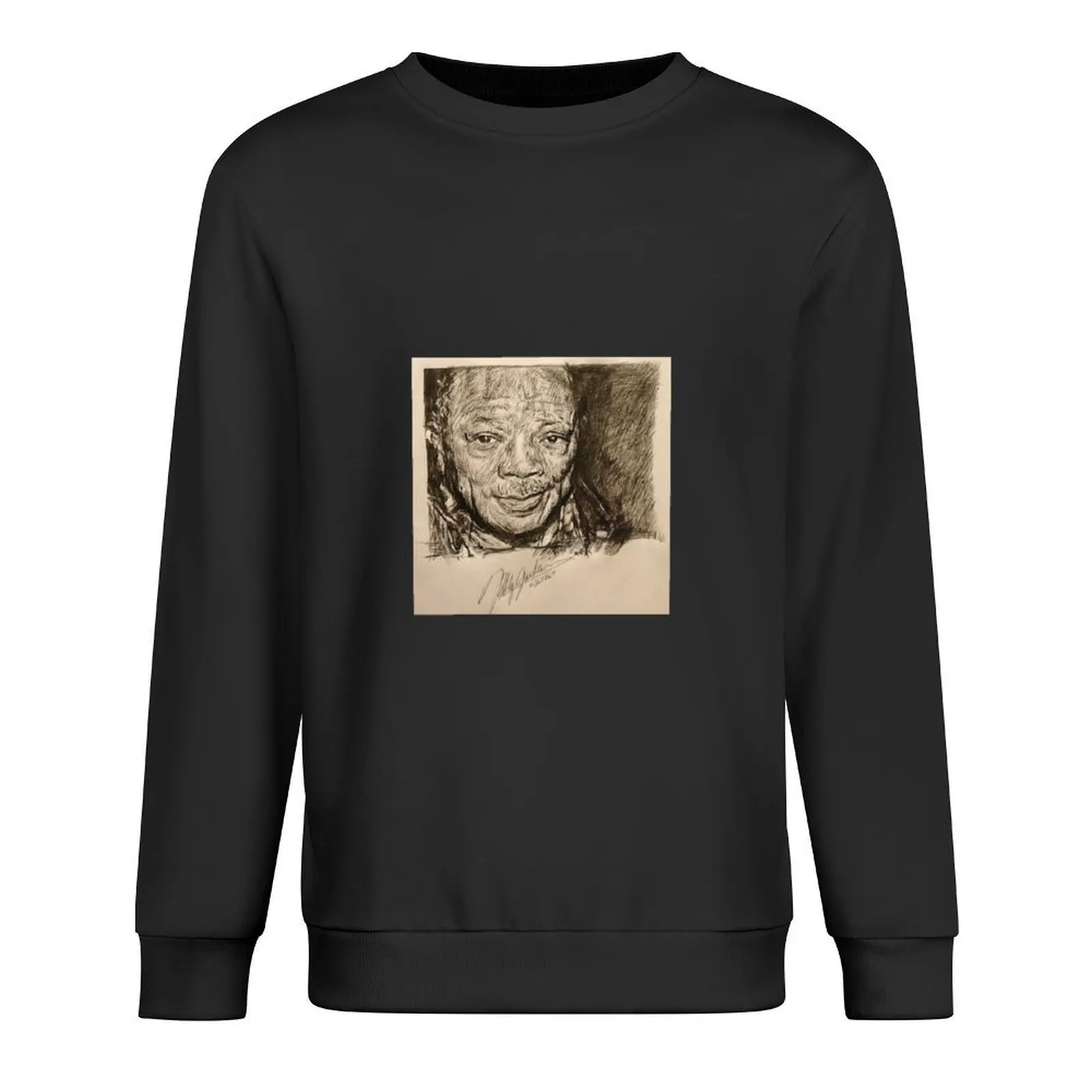 

Quincy Jones Pullover male clothes men clothing tracksuit autumn new products winter man sweatshirt