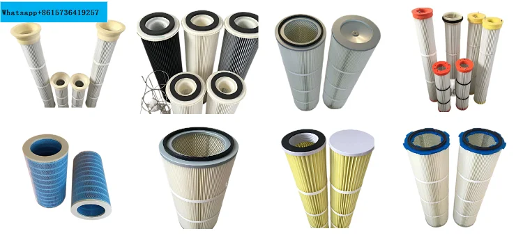 Industrial food and pharmaceutical factory stainless steel dust removal blower, dust removal filter cartridge, air filter