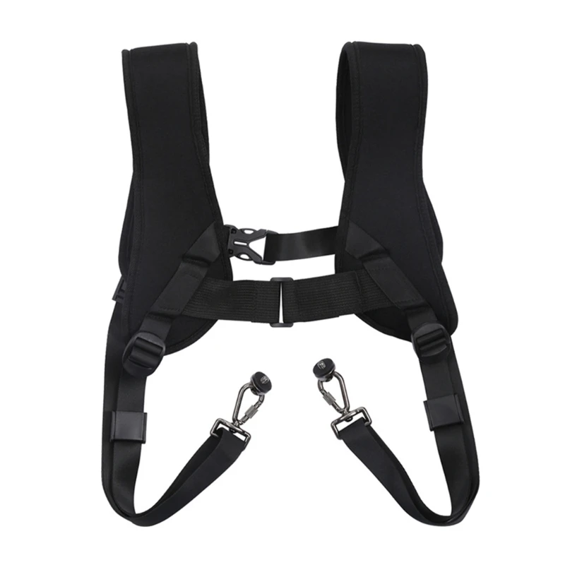 Professional Double Camera Shoulder Straps Harness for Switching Between Cameras