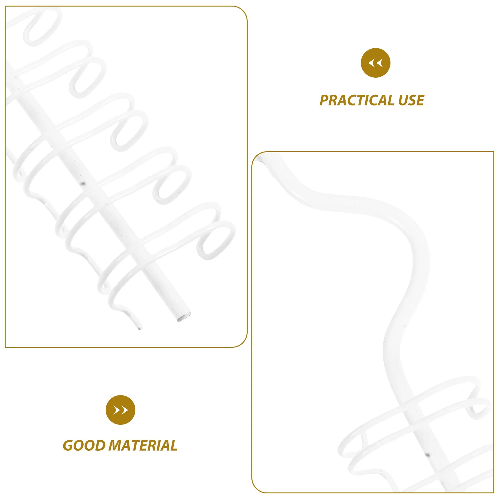 1 Set Spiral Binding Coils 6Mm 10Mm 12Mm For Wall Mount Calendars Office Organization Metal Binder Rings Notebook Diy Binding