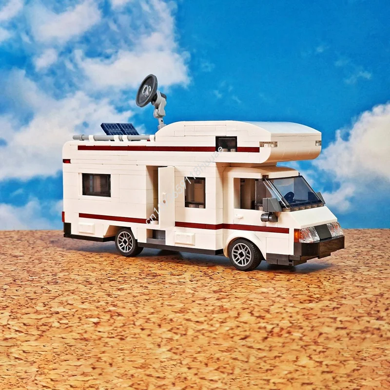 

478 шт. MOC CamperVan Carsed модель строительные блоки строительные рождественские подарки сборка игрушек DIY творческая идея образование дети