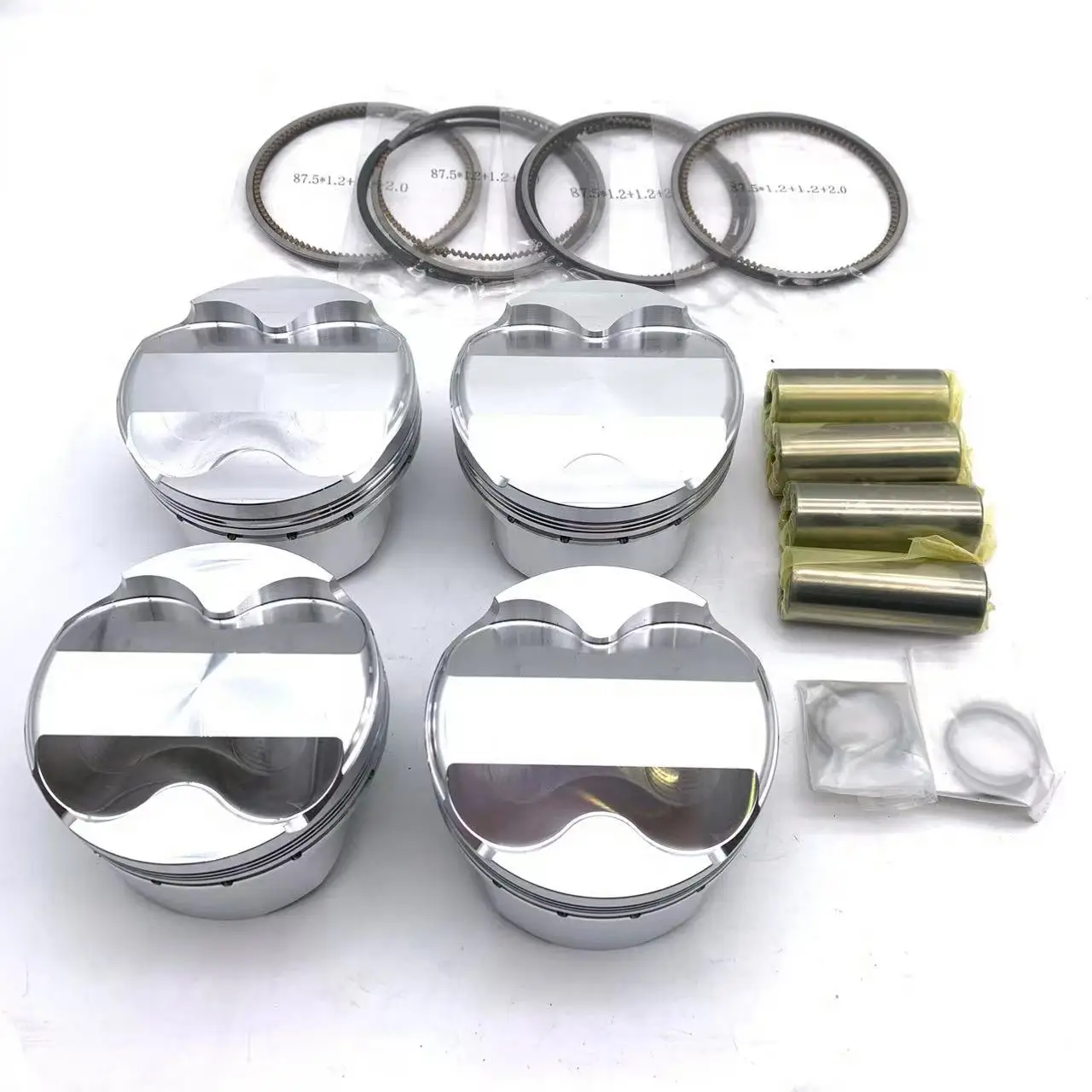 HP K24 Forged Pistons for HONDA Accord K24A With Pins And Rings One Set