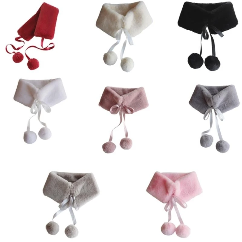 

39BD Winter Warm Neckerchief Outdoor Activity Scarf Holiday Theme Neckerchief