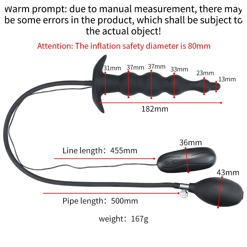 Новый мужской массажер простаты с дистанционным управлением, надувная анальная пробка, вибрирующая Анальная пробка, анальный расширительный вибратор, секс-игрушки для мужчин