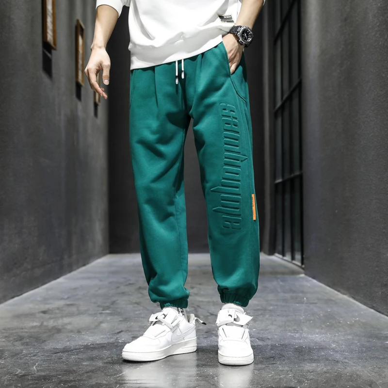 Japanese Version Of Men\'S Loose Plus Size Sweatpants Casual Jogging Pants Leggings Harajuku Hip-Hop Street Beat Men\'S Pants