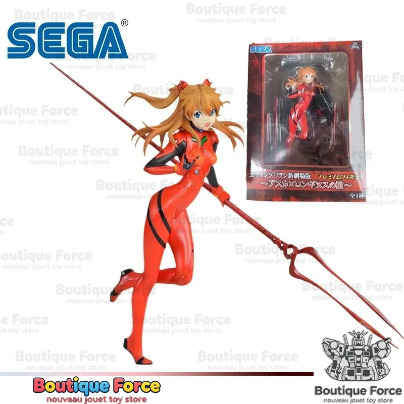 

SEGA NEON GENESIS EVANGELION Asuka Langley Soryu Lance of Longinus Action Figure Official Anime Collectible Model Toy for