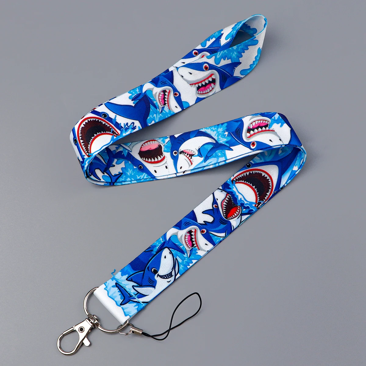 Antarctic Penguin Lanyard For Keys ID Card Cover Badge Holder Business Phone Key Lanyard Neck Straps Keychain Rope Accessories