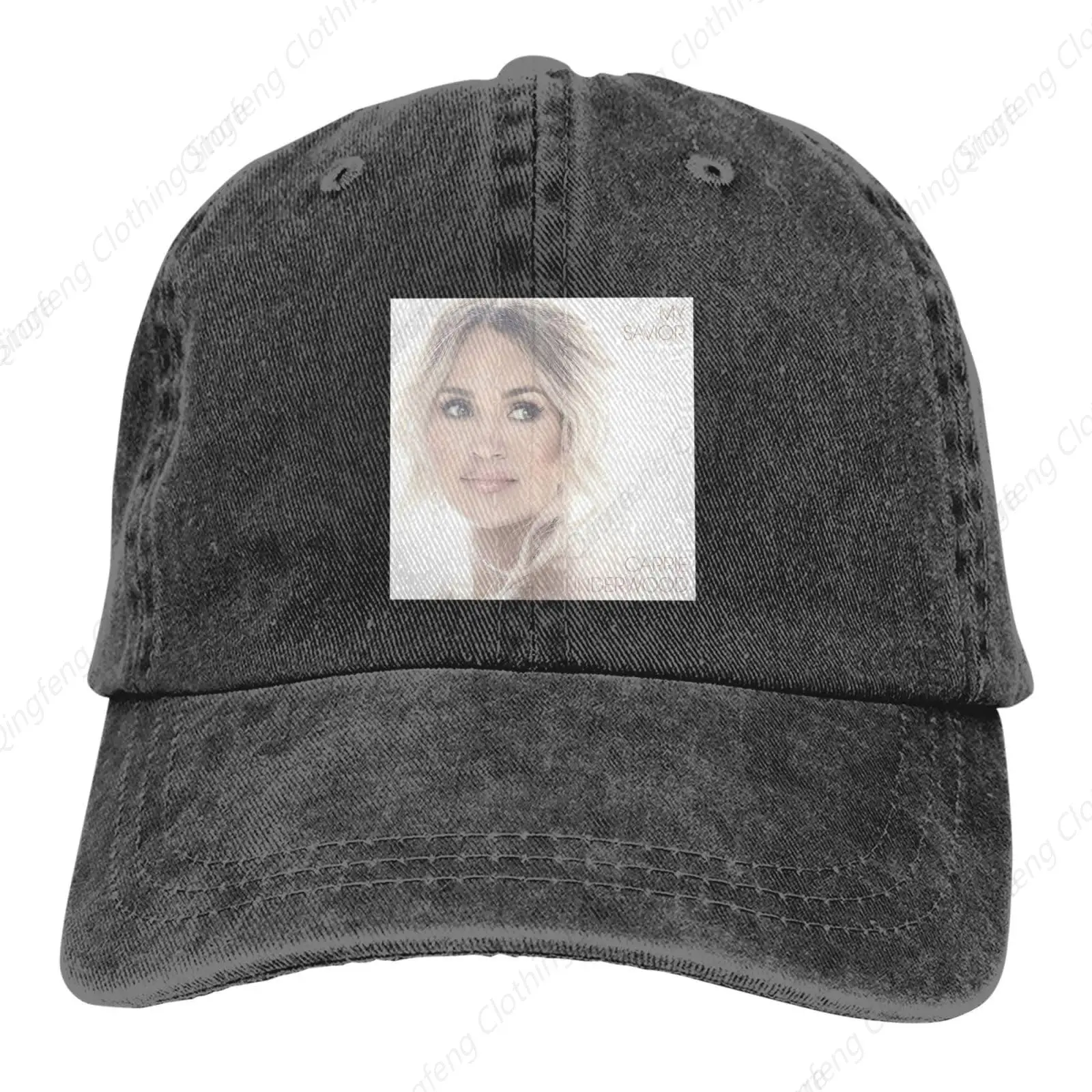 

Hat Cap Classic Adjustable Washable Denim Hat Fashion Cool Baseball Hat Casquette Black