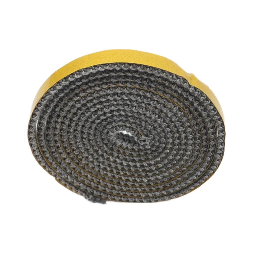 

Fiberglass Seal Rope for Stoves Ovens Boilers Chimneys Heat Exchangers Furnaces and Kilns 10mm Width 2mm Thickness Heat Stable