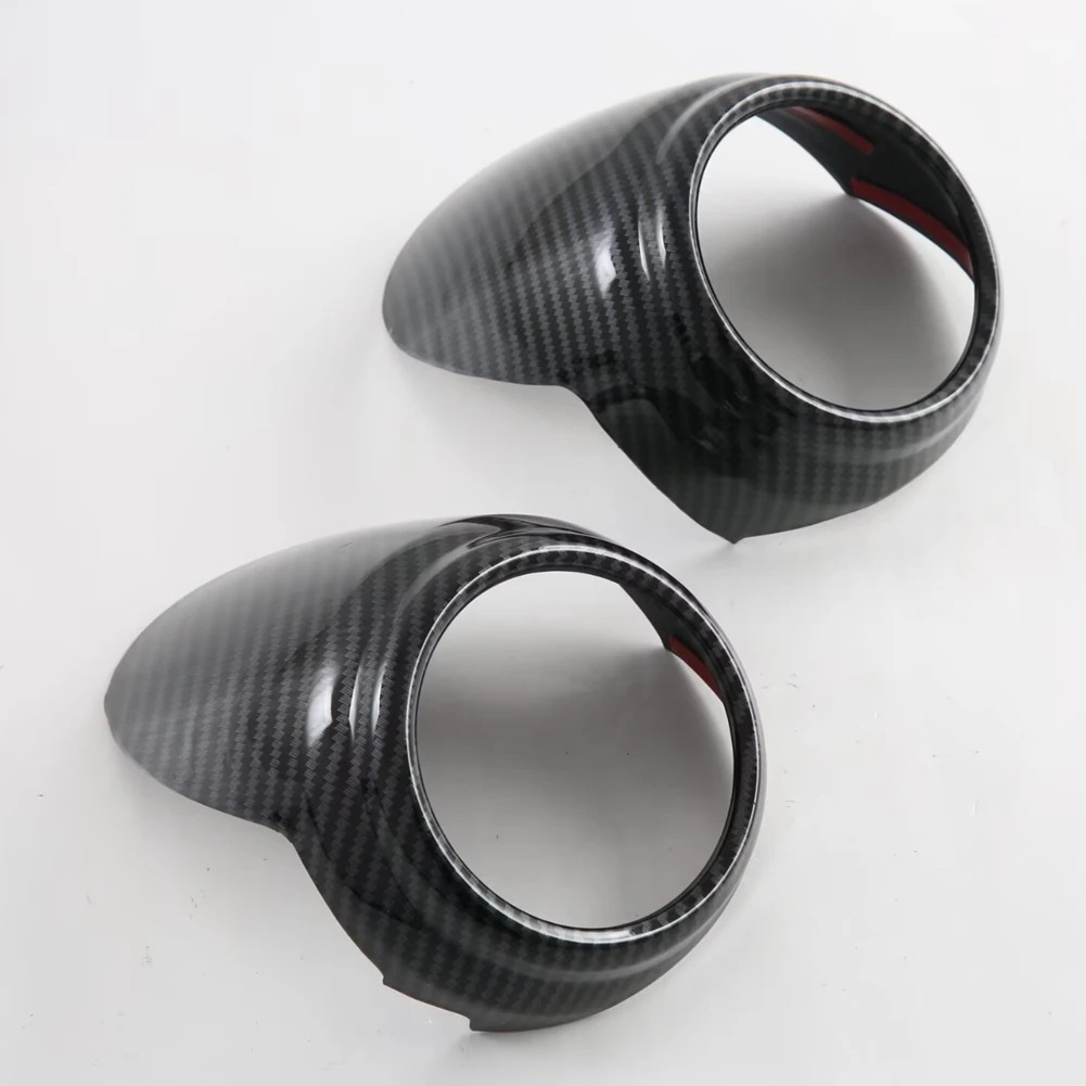 For MG ZS 2024 Car Dashboard Side Air Vent Outlet Cover Trim Interior Accessoriess Carbon Fiber LHD