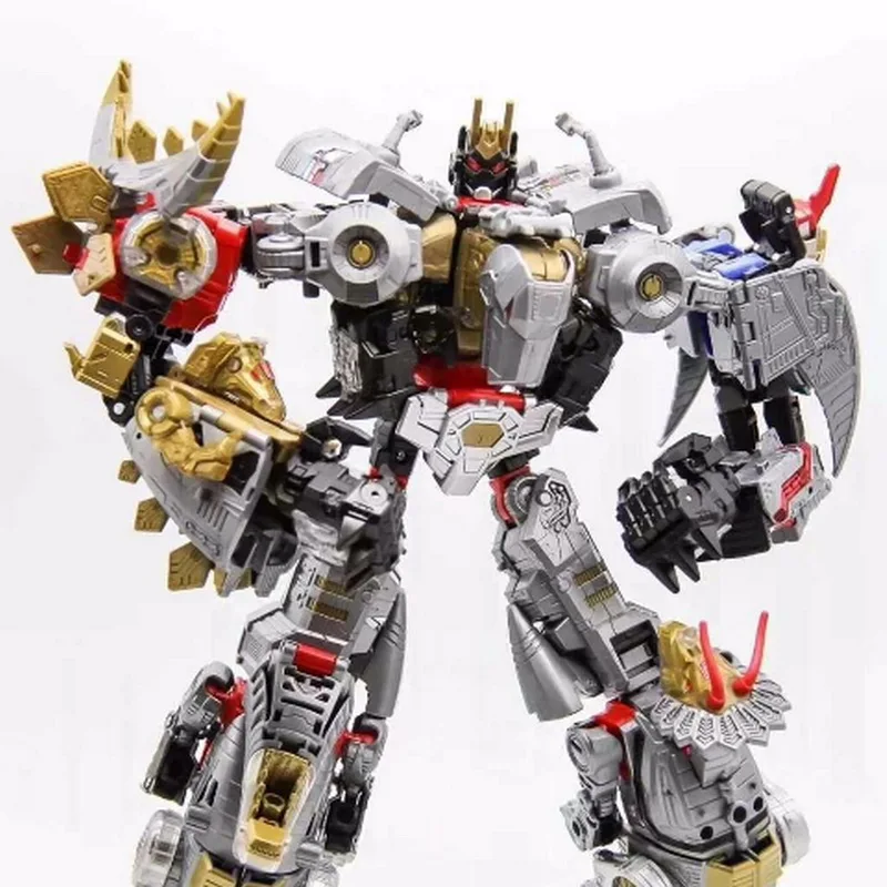 Transformation Toy G1 Dinosaur Dinoking Volcanicus BPF 5IN1 Combination Deformation Grimlock Swoop Sludge Slag Snarl Model Robot