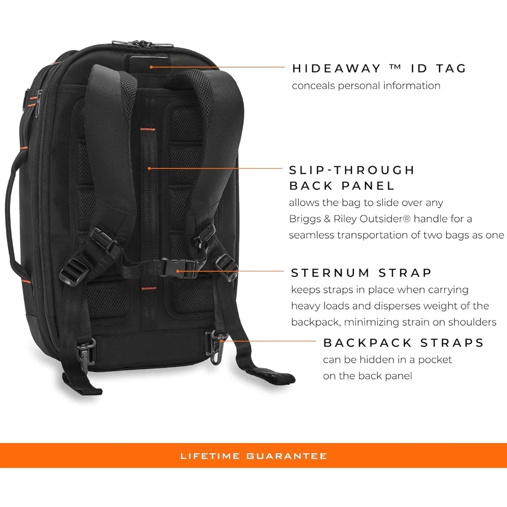 ZDX Gepäck, Schwarz, Medium