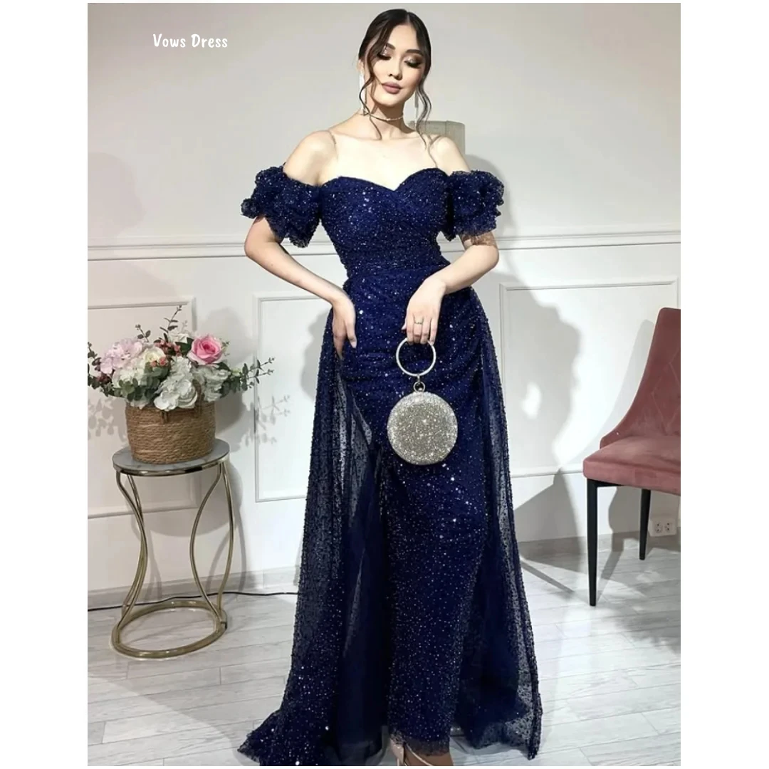 

Вечерние платья Vows для роскошных вечерних платьев для женщин, свеча 2025 года, черная юбка на заказ с рыбьим хвостом, платье для выпускного вечера, вечернее свадебное платье