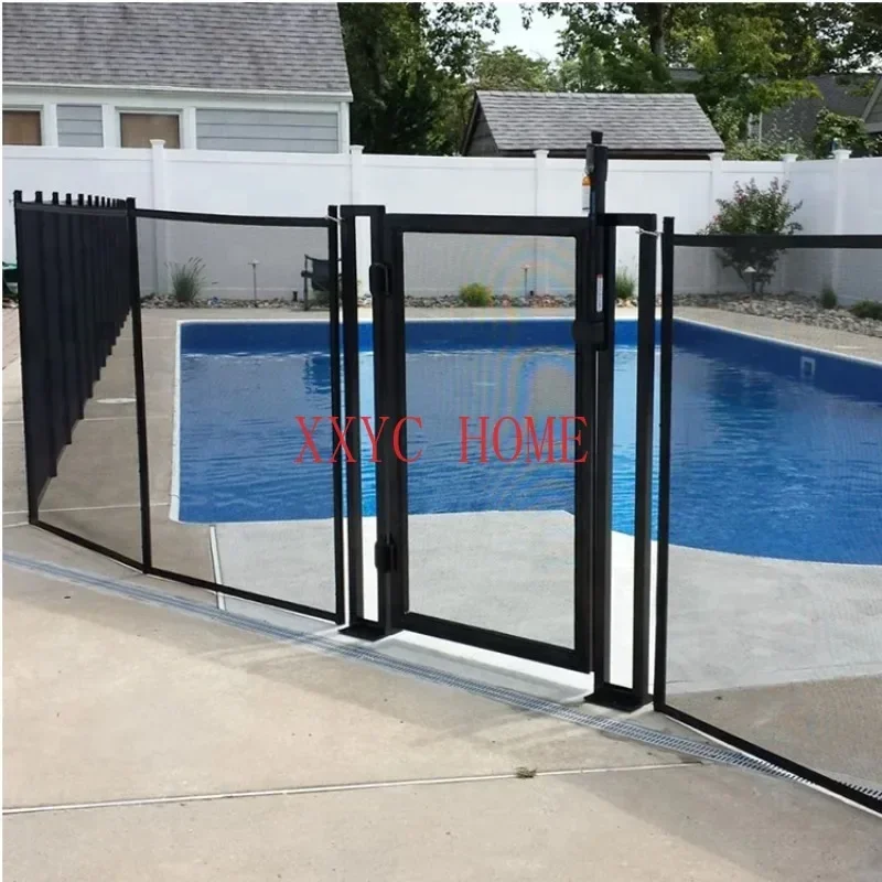 Accept Customized Wholesale Temporary Child Swimming Pool Safety Removable Pool Fence